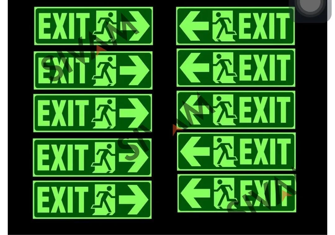 Self Glow Stickers(Radium)