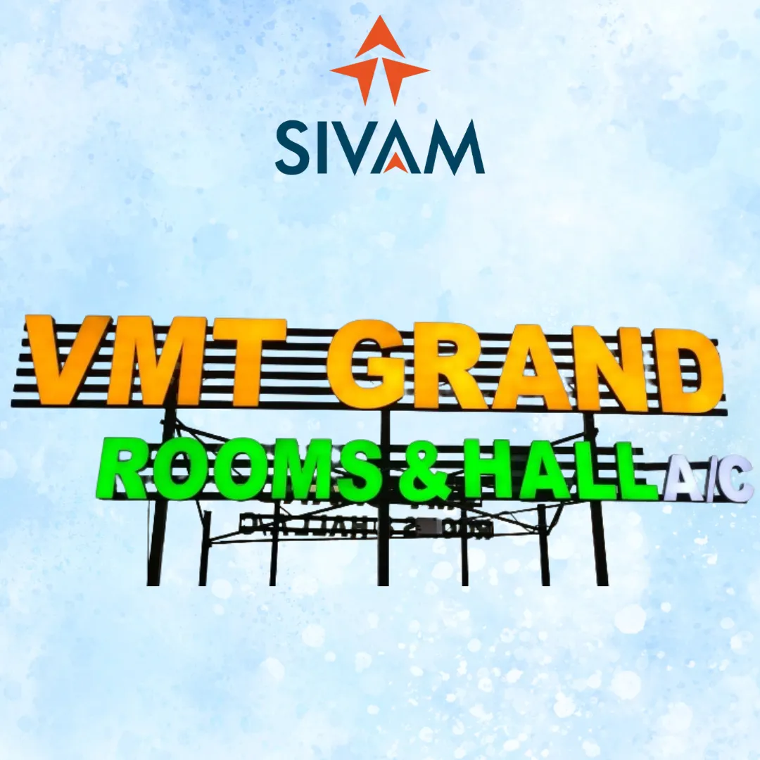 Aluminum Trim Cap LED Letters