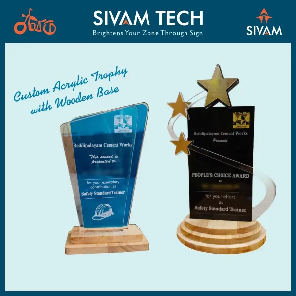 Custom Acrylic Trophies